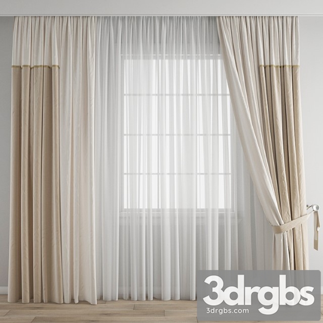 Curtain 371 3dsmax Download - thumbnail 1