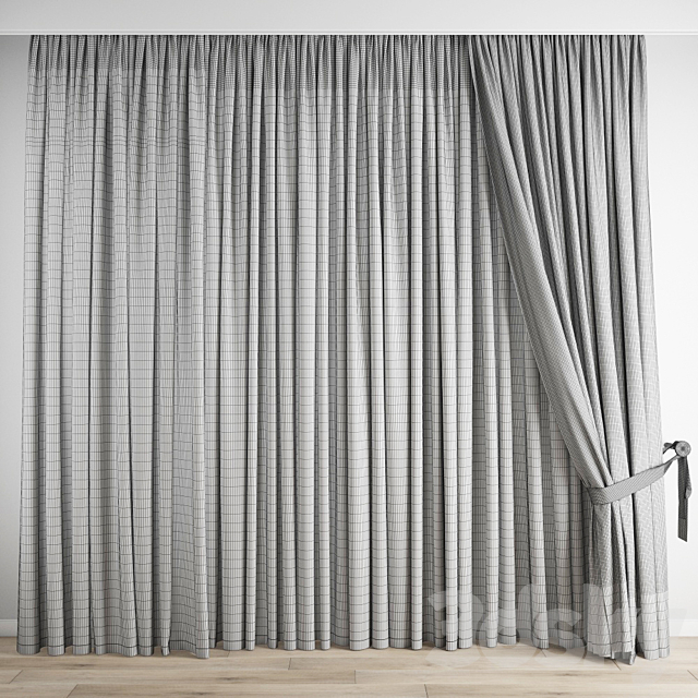 Curtain 371 3DSMax File - thumbnail 4