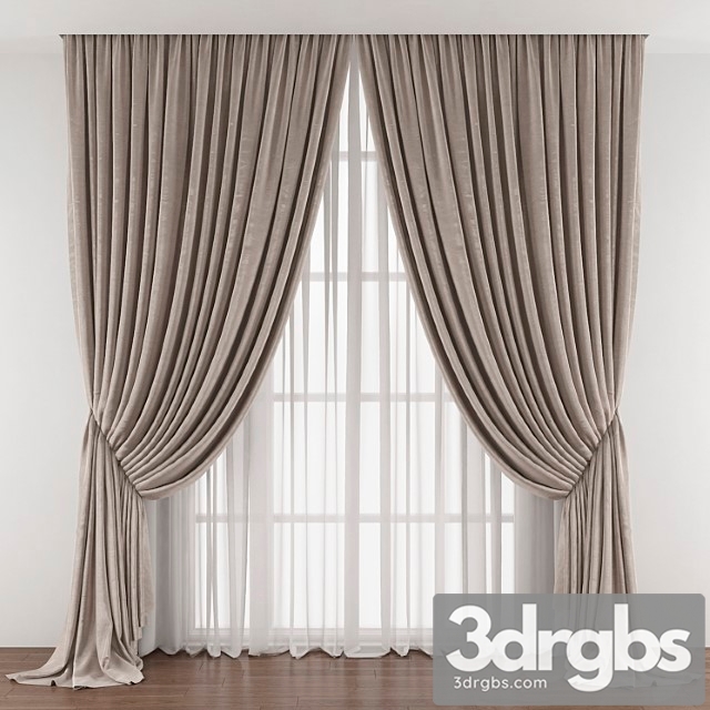 Curtain 372 1 3dsmax Download - thumbnail 1