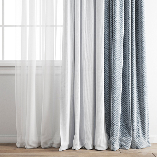 Curtain 373 3DSMax File - thumbnail 2