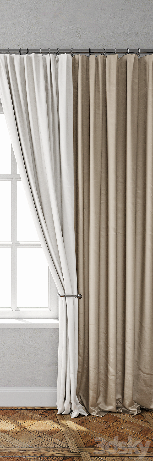 Curtain 38 3DSMax File - thumbnail 2