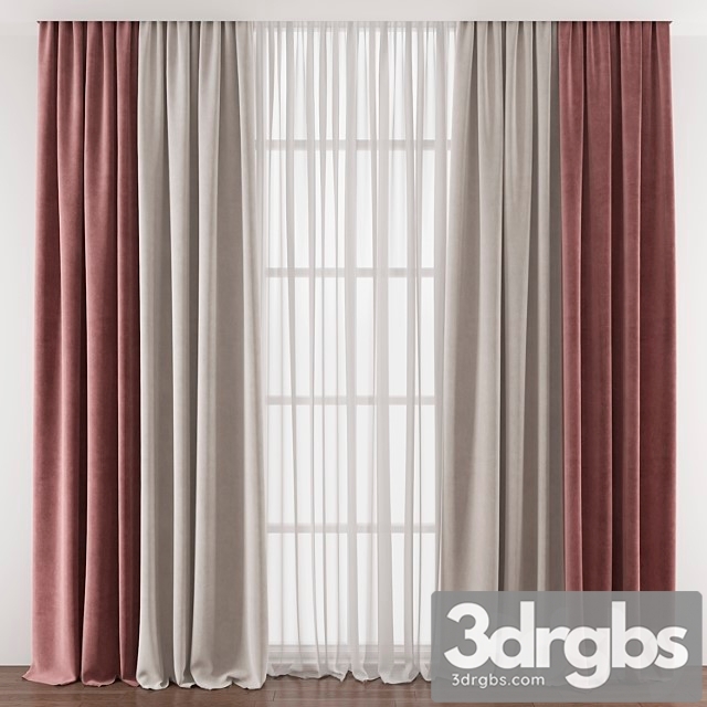 Curtain 386 3dsmax Download - thumbnail 1