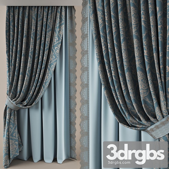 Curtain 397 3dsmax Download - thumbnail 1