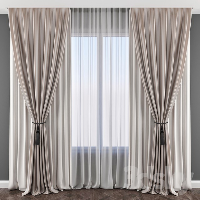 Curtain 3DS Max - thumbnail 3