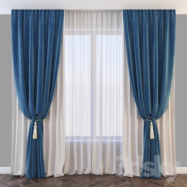 Curtain 3DS Max - thumbnail 3