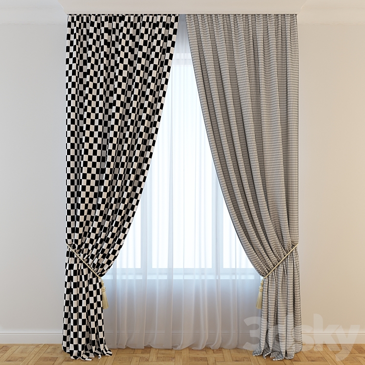 Curtain 3DS Max - thumbnail 2