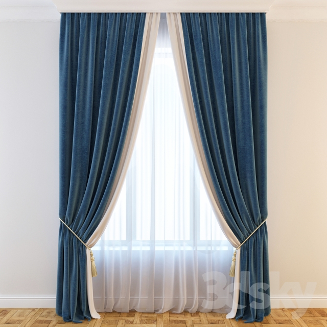 Curtain 3DS Max - thumbnail 3