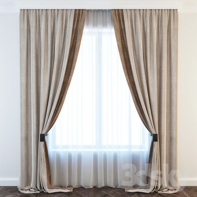 Curtain 3DS Max - thumbnail 3