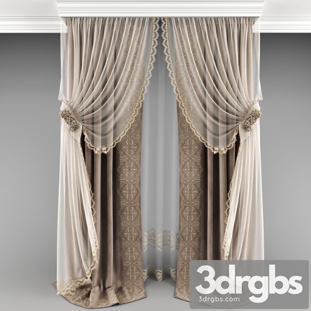 Curtain 3dsmax Download - thumbnail 1