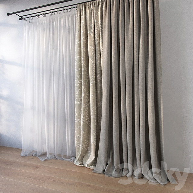 Curtain 3DSMax File - thumbnail 3