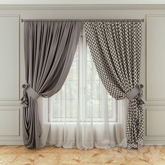 Curtain 3DSMax File - thumbnail 2