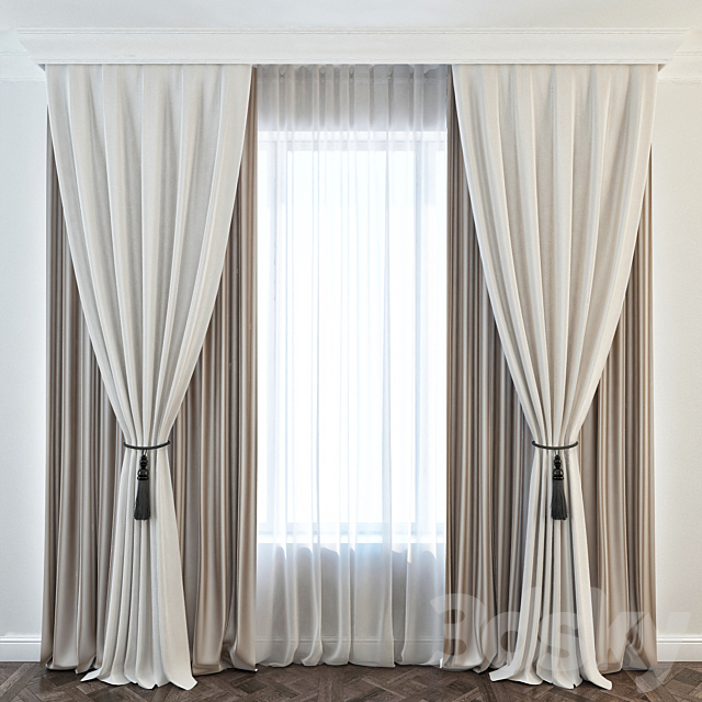 Curtain 3DSMax File - thumbnail 1