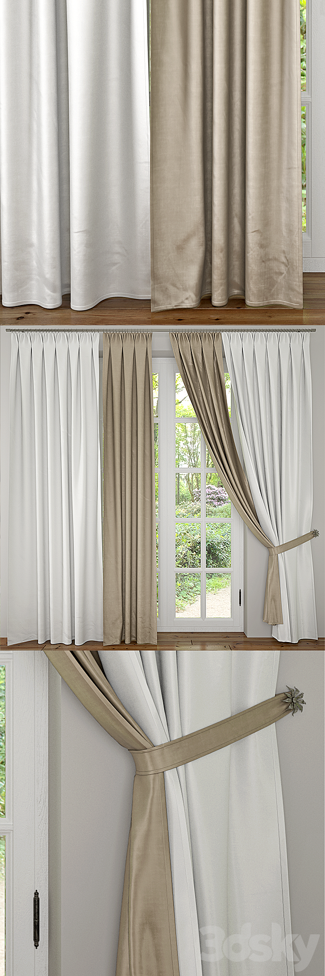 Curtain 3DSMax File - thumbnail 1