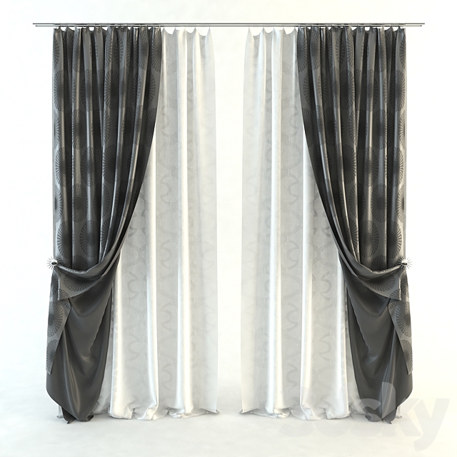 curtain 3DSMax File - thumbnail 1