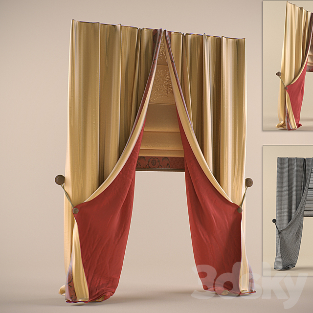 Curtain 3DSMax File - thumbnail 1