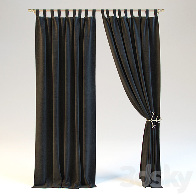 curtain 3DSMax File - thumbnail 1