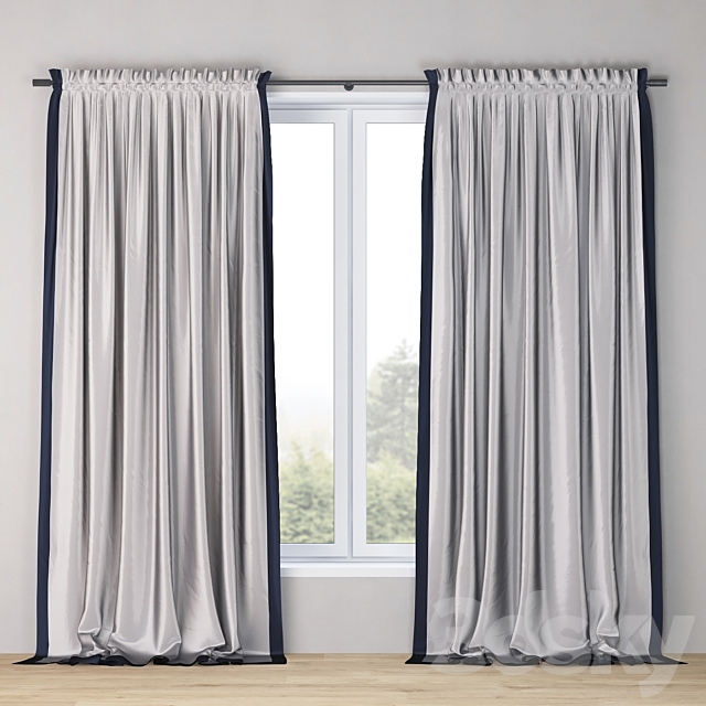 Curtain 3DSMax File - thumbnail 1