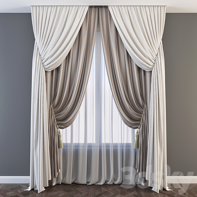 Curtain 3DSMax File - thumbnail 1