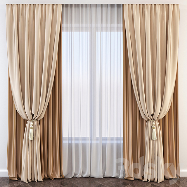 Curtain 3DSMax File - thumbnail 1