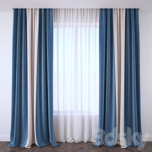 Curtain 3DSMax File - thumbnail 1