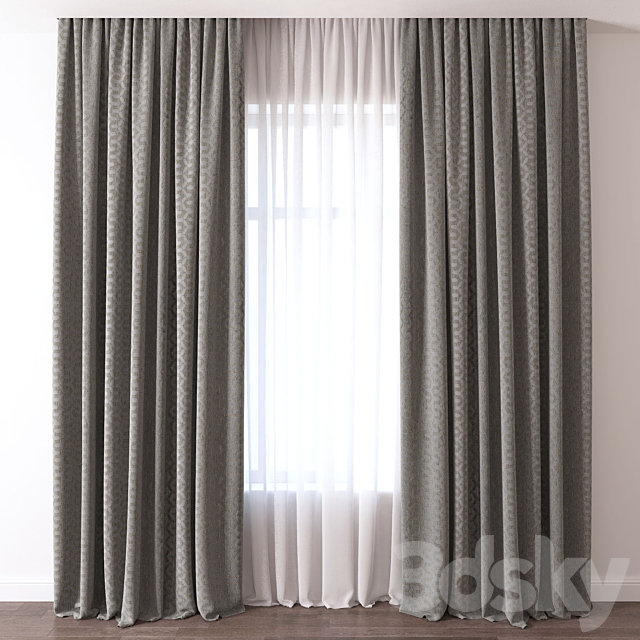 Curtain 3DSMax File - thumbnail 1