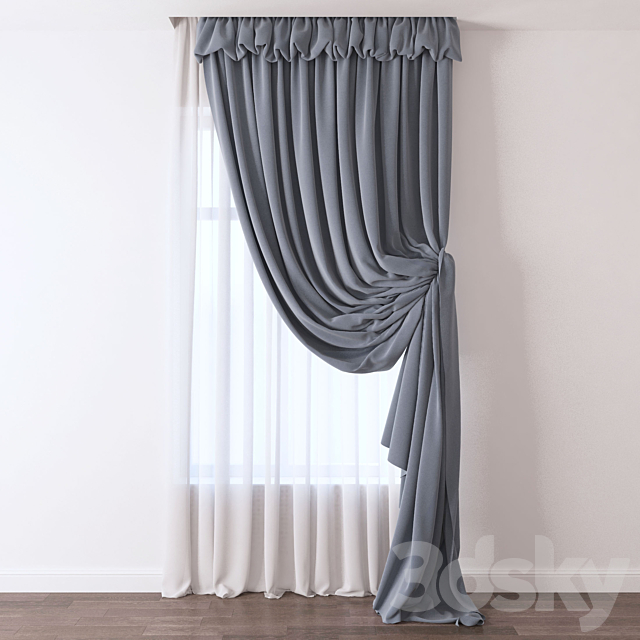 Curtain 3DSMax File - thumbnail 1