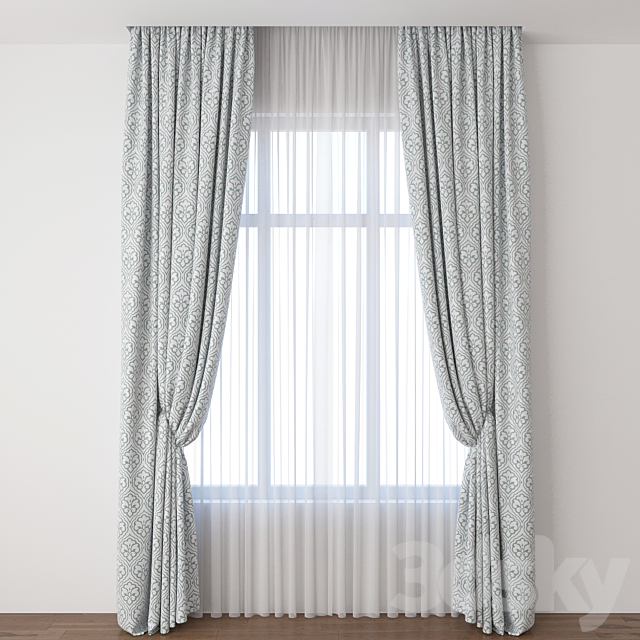 Curtain 3DSMax File - thumbnail 1