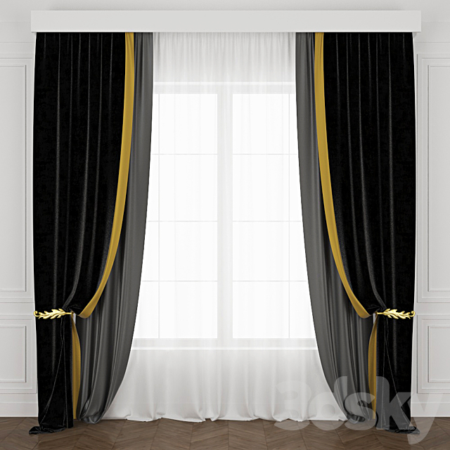 curtain 3DSMax File - thumbnail 1