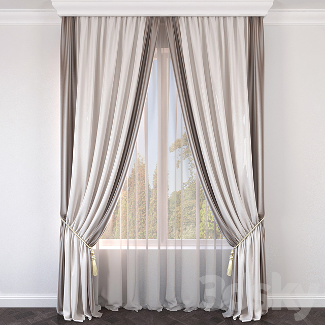 Curtain 3DSMax File - thumbnail 1