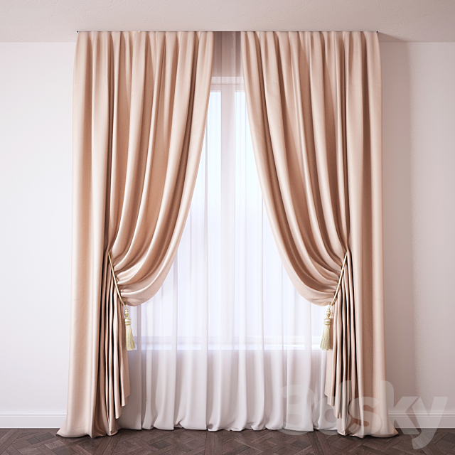 Curtain 3DSMax File - thumbnail 1