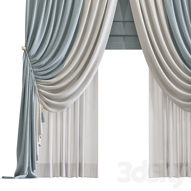 Curtain #4 3DSMax File - thumbnail 3