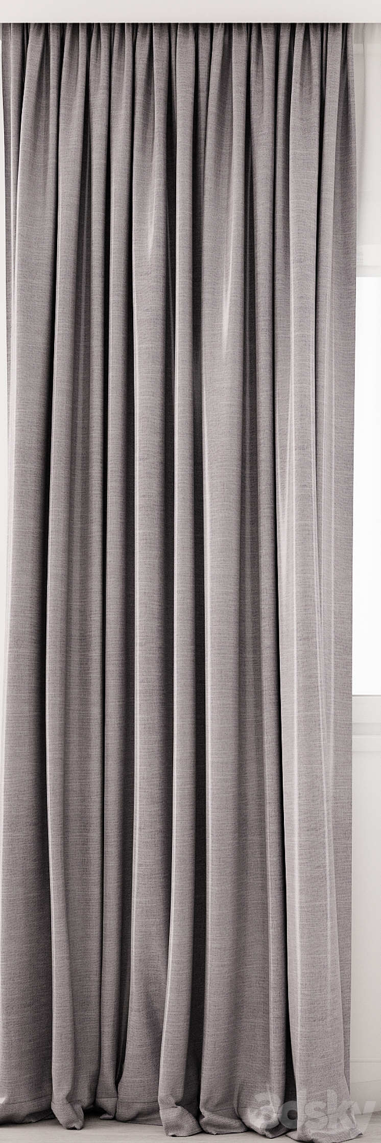 Curtain 40 3DS Max - thumbnail 2