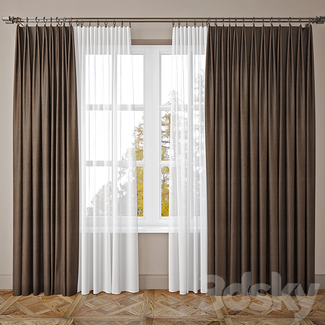 Curtain 41 3DSMax File - thumbnail 1