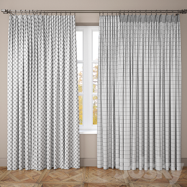 Curtain 41 3DSMax File - thumbnail 3