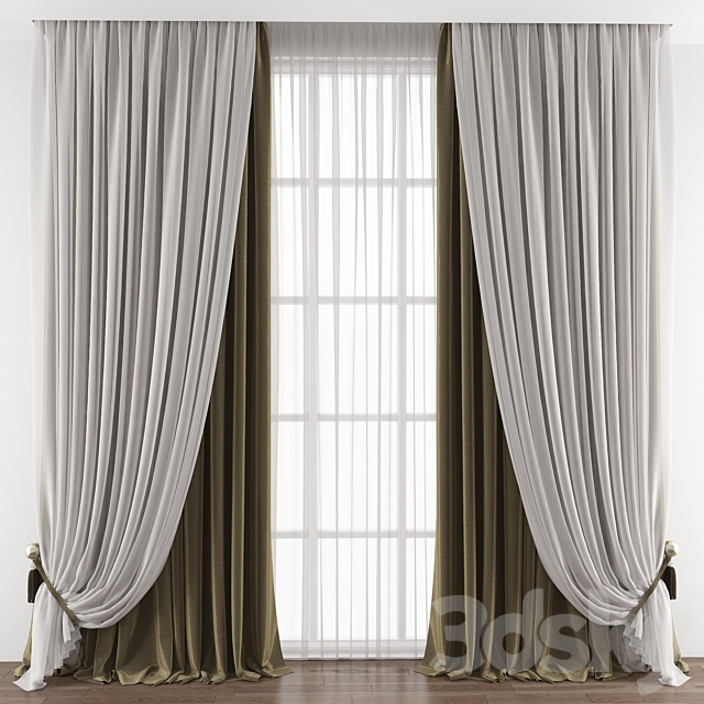 Curtain 412 3DSMax File - thumbnail 1