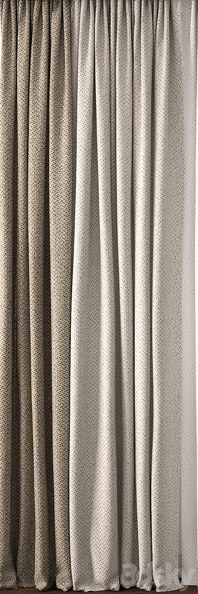 Curtain 42 3DSMax File - thumbnail 2