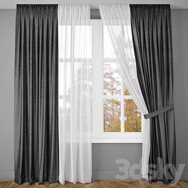 Curtain 42 3DSMax File - thumbnail 1