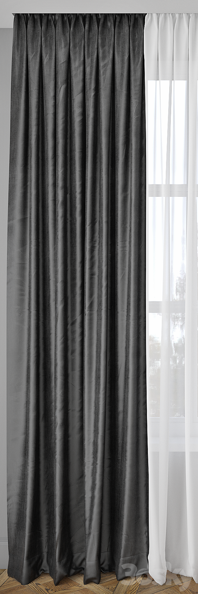 Curtain 42 3DSMax File - thumbnail 2