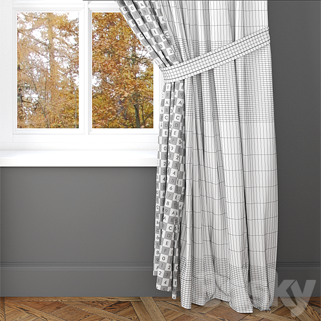 Curtain 42 3DSMax File - thumbnail 3