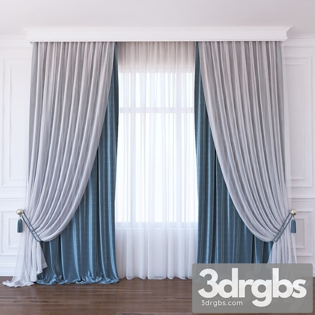 Curtain 457 1 3dsmax Download - thumbnail 1