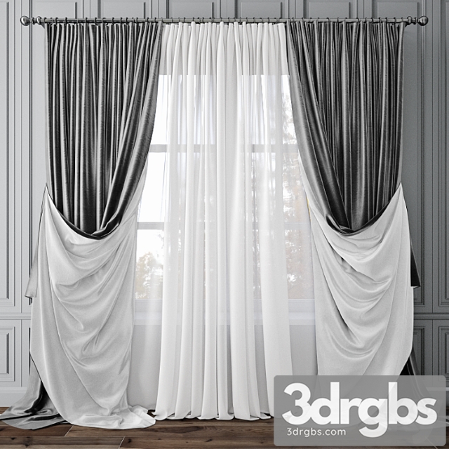 Curtain 46 3dsmax Download - thumbnail 1