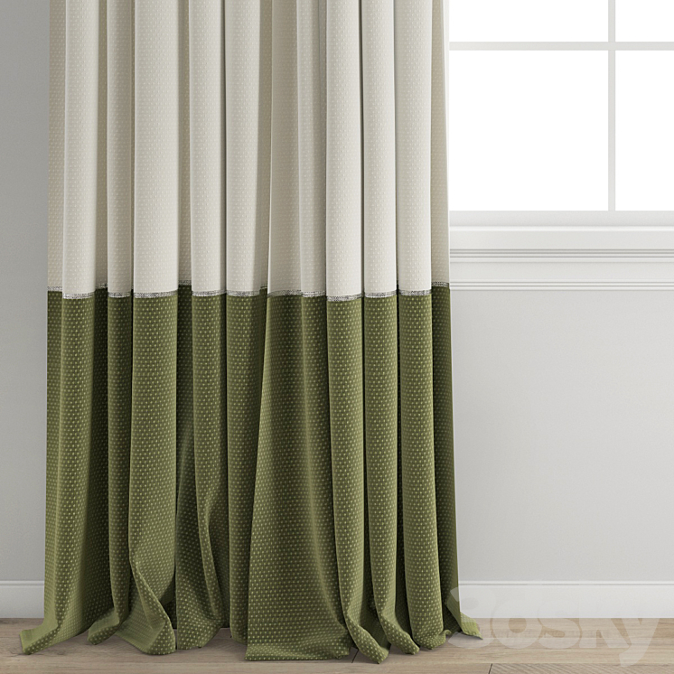 Curtain 461 3DS Max - thumbnail 2