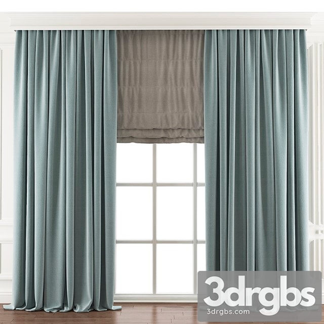 Curtain 468 1 3dsmax Download - thumbnail 1