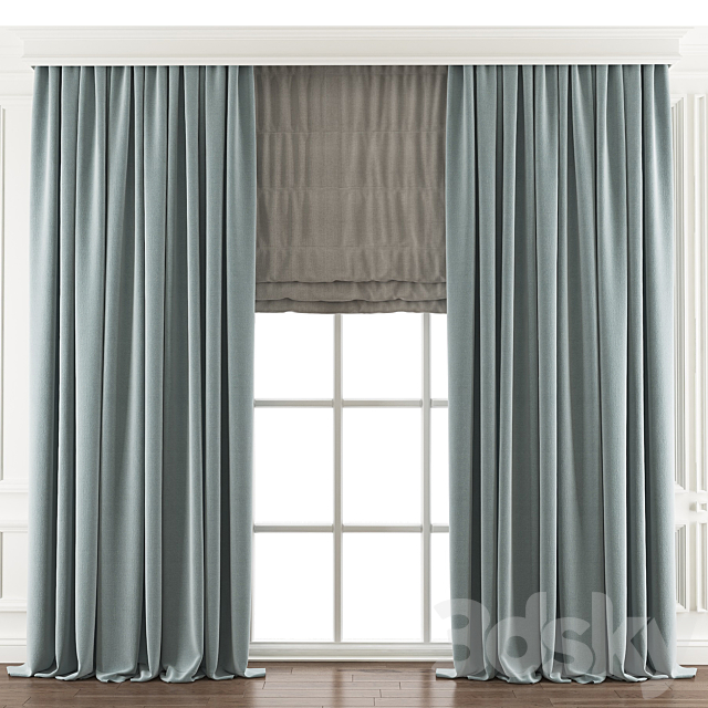 Curtain 468 3DSMax File - thumbnail 1