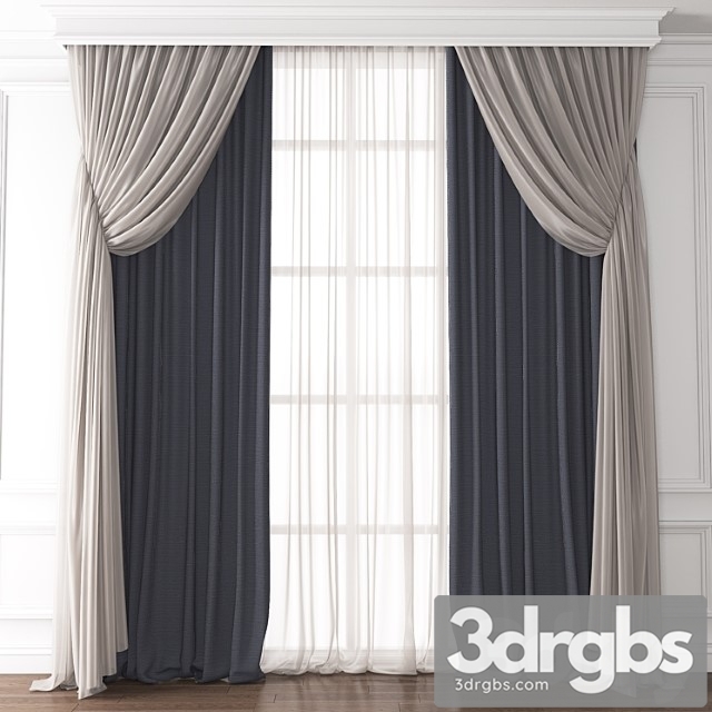 Curtain 480 1 3dsmax Download - thumbnail 1