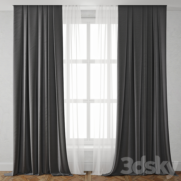 Curtain 49 3DS Max - thumbnail 1