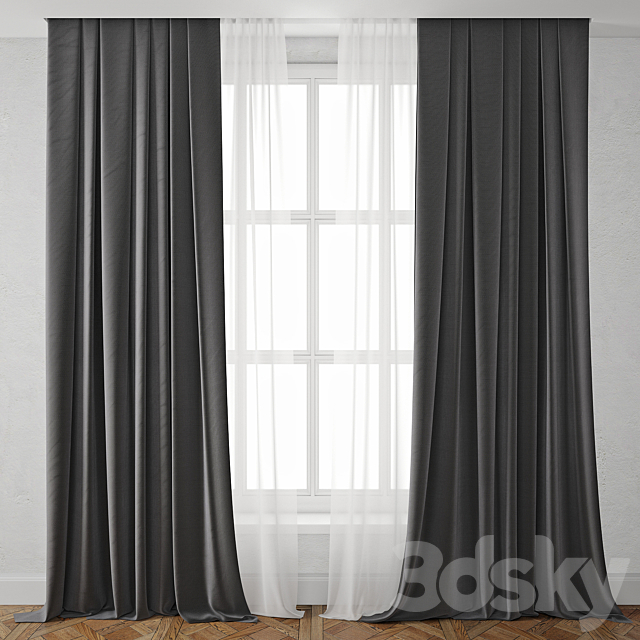 Curtain 49 3DSMax File - thumbnail 1