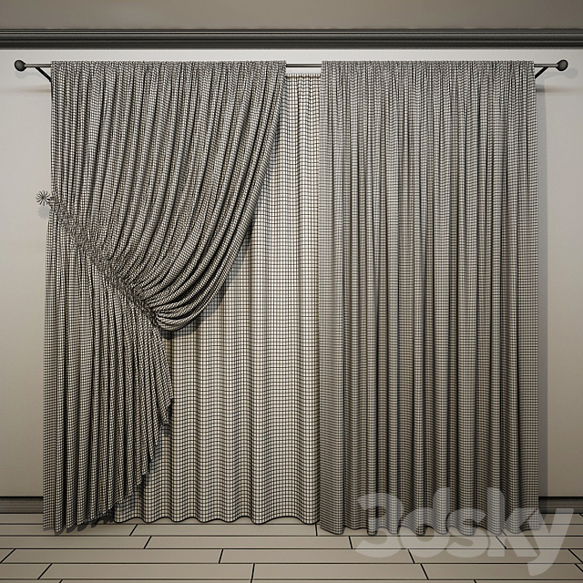 Curtain-49 3DSMax File - thumbnail 2