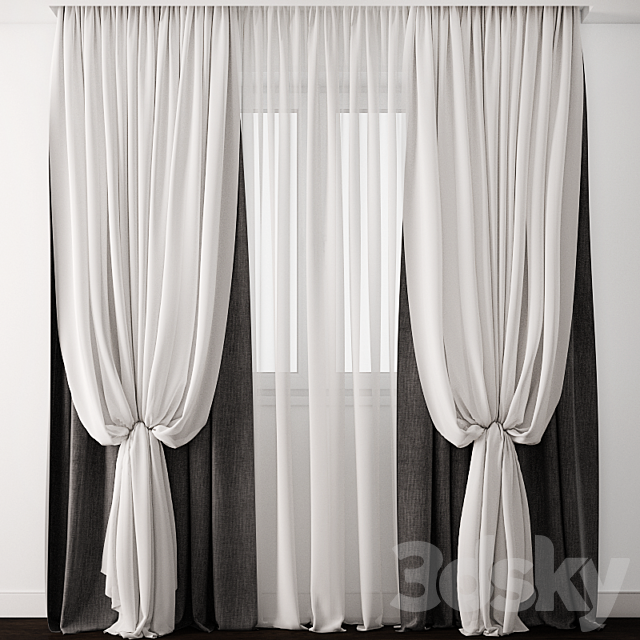 Curtain 5 3DSMax File - thumbnail 1