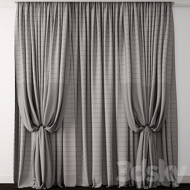 Curtain 5 3DSMax File - thumbnail 2